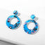 Multicolor Big Hook Semicircle Earrings Drop Earrings onekiss Official Store 200151
