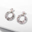 Multicolor Big Hook Semicircle Earrings Drop Earrings onekiss Official Store 200152