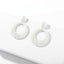 Multicolor Big Hook Semicircle Earrings Drop Earrings onekiss Official Store 200156