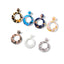 Multicolor Big Hook Semicircle Earrings Drop Earrings onekiss Official Store