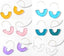 Multicolor Big Hook Semicircle Earrings Drop Earrings onekiss Official Store