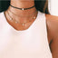 Multilayer Carved Coin Necklace Chain Necklaces AY A Store FOV329