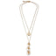 Multilayer Carved Coin Necklace Chain Necklaces AY A Store FOV61251