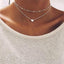 Multilayer Carved Coin Necklace Chain Necklaces AY A Store NJOV77025