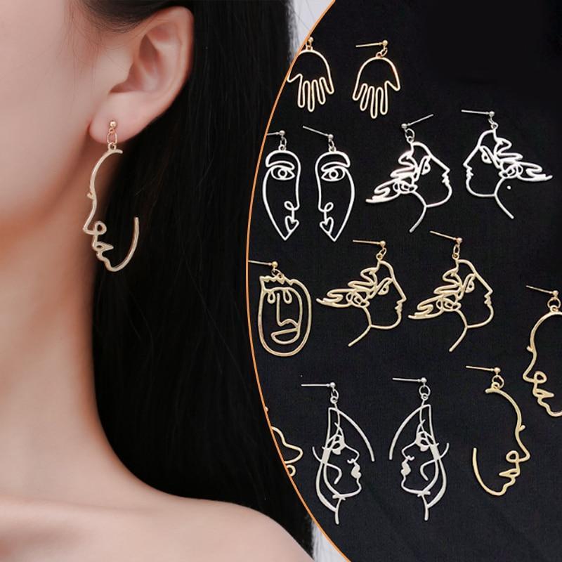 Multiple Choice Abstract Earrings Drop Earrings instantaneous Online Store