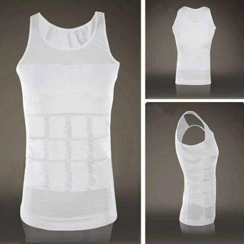 Muscle Compression Slim Body Men’s Body Slimming Vest Shapers KOCLES Official Store