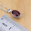 Mystic Red Zircon Jewelry Sets Bridal Jewelry Sets Jack Fashion Jewelry Ring Size 7 Red