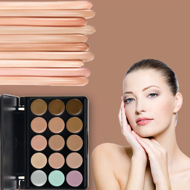 Natural Professional Face Concealer Makeup Foundation Concealer Ai-Nail Art Store