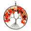 Natural Quartz Stone Crown Chakra Crystals Pendant Necklace Pendants qjyStar Gift Store 19686265-2sn003