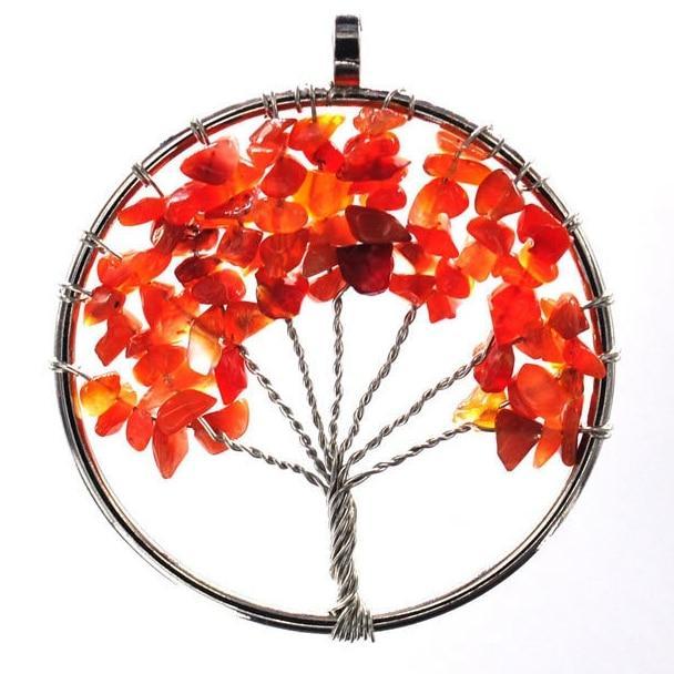 Natural Quartz Stone Crown Chakra Crystals Pendant Necklace Pendants qjyStar Gift Store 19686265-9sn004