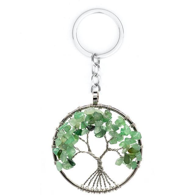 Natural Quartz Stone Crown Chakra Crystals Pendant Necklace Pendants qjyStar Gift Store