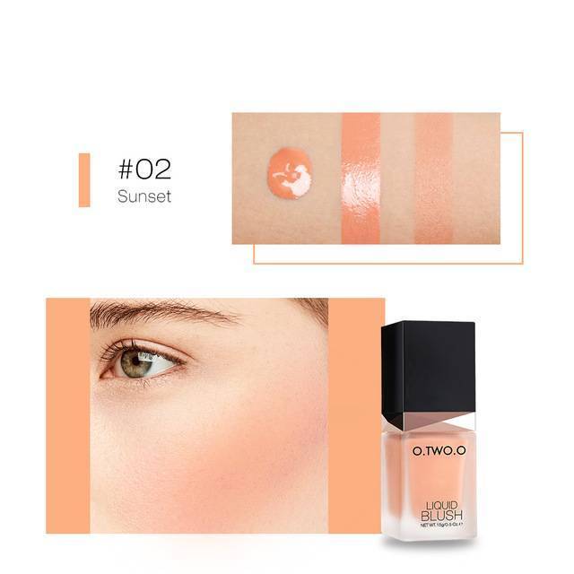 Natural Sleek Silky Palette Contour Makeup Blush O.TWO.O Official Store 01