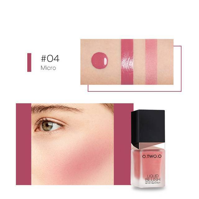 Natural Sleek Silky Palette Contour Makeup Blush O.TWO.O Official Store 02