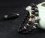 Natural Stone Beads Men Bracelets with Leopard Design Strand Bracelets HelloLeo