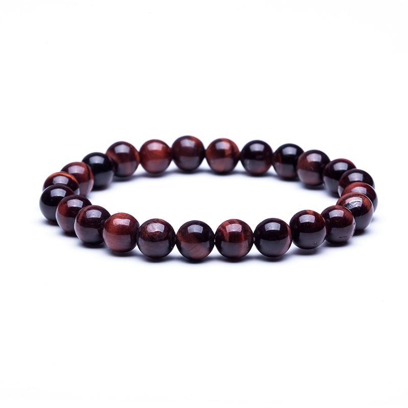 Natural Stone Buddha Lava Bead Bracelet Strand Bracelets HelloLeo