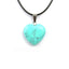 Natural Stone Heart Shape Necklace Pendant Necklaces Hi Beads Store