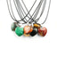 Natural Stone Heart Shape Necklace Pendant Necklaces Hi Beads Store