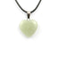 Natural Stone Heart Shape Necklace Pendant Necklaces Hi Beads Store Green Aventurine