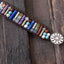Natural Stone Leather Wrap Bracelet for Women Wrap Bracelets YGLINE Store