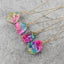 Natural Stone Rainbow Necklace Pendant Necklaces Caxybb Store