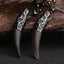 Natural Stone Wolf Tooth Necklace Pendant Necklaces GQTorch Official Store