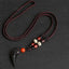 Natural Stone Wolf Tooth Necklace Pendant Necklaces GQTorch Official Store Small Ice Rope