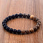 Natural Wood Beads Strand Bracelet For Meditation With Unisex Design Strand Bracelets Amander Jewellery Factory Outlets Store