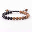 Natural Wood Beads Strand Bracelet For Meditation With Unisex Design Strand Bracelets Amander Jewellery Factory Outlets Store ABK040-10