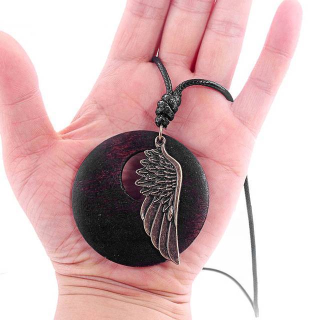 Natural Wood Tree of Life Necklace Pendant Necklaces Shop3188015 Store Wing