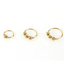 Nose Earrings Piercing Hoop Body Jewelry Body Jewelry buyworldonline Store Golden 10mm