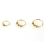 Nose Earrings Piercing Hoop Body Jewelry Body Jewelry buyworldonline Store Golden 6mm
