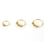 Nose Earrings Piercing Hoop Body Jewelry Body Jewelry buyworldonline Store Golden 8mm