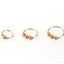 Nose Earrings Piercing Hoop Body Jewelry Body Jewelry buyworldonline Store Rose Golden 8mm