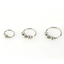 Nose Earrings Piercing Hoop Body Jewelry Body Jewelry buyworldonline Store Silvery 10mm