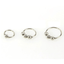 Nose Earrings Piercing Hoop Body Jewelry Body Jewelry buyworldonline Store Silvery 6mm