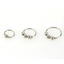 Nose Earrings Piercing Hoop Body Jewelry Body Jewelry buyworldonline Store Silvery 8mm
