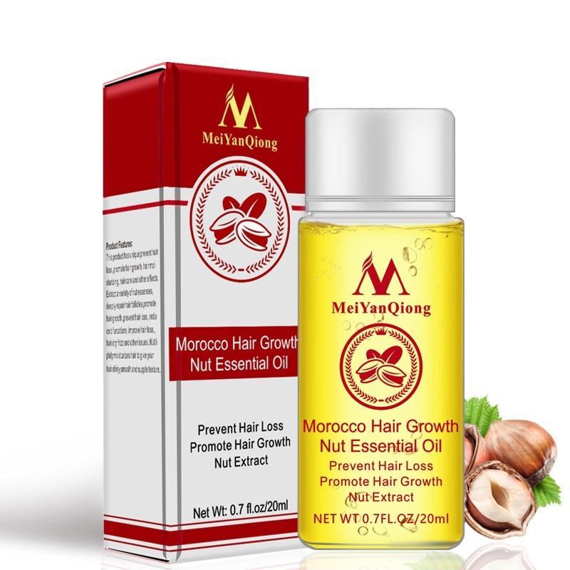 Nut Essential Oil for Hair Growth Hair Loss Products Maquiagem Cosmetic Store