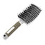 Nylon Hairbrush Scalp Massage Wet Curly Detangle Hair Comb Combs Henny Liu's store white