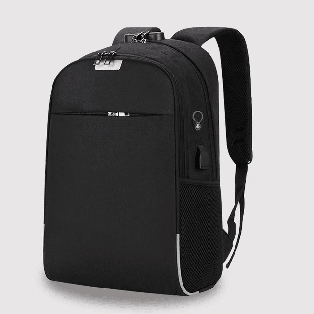 Nylon Laptop Backpack for Teenage Backpacks WANGKA Store Black