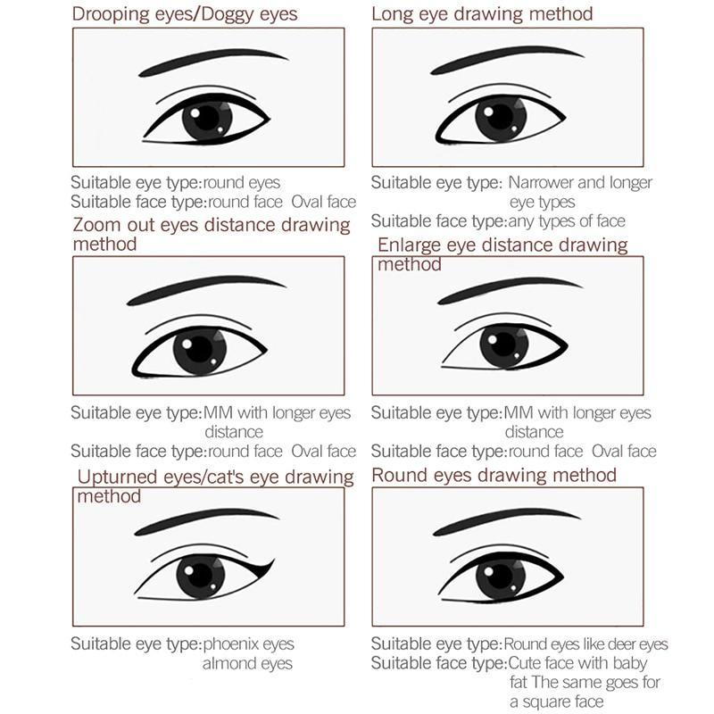 Onespring Waterproof Liquid Eyeliner Pencil Eye Shadow & Liner Combination BQ Store