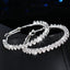 Oversize Hoop Circle Earrings Hoop Earrings 17KM Official Store