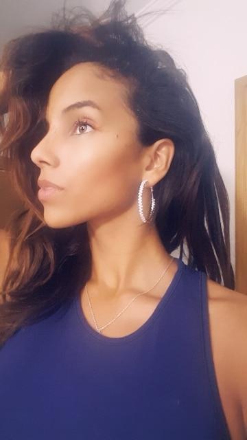 Oversize Hoop Circle Earrings Hoop Earrings 17KM Official Store