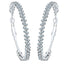 Oversize Hoop Circle Earrings Hoop Earrings 17KM Official Store 52mm