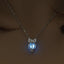 Owl Luminous Pendant Necklace Chain Necklaces YAKAMOZ Drop Ship Store