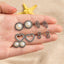 Personality Party Stud Earrings Set Stud Earrings KISSWIFE Official Store