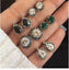 Personality Party Stud Earrings Set Stud Earrings KISSWIFE Official Store