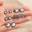Personality Party Stud Earrings Set Stud Earrings KISSWIFE Official Store