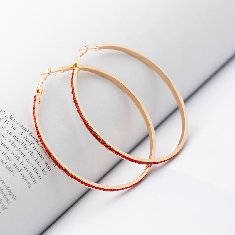 Popular Circle Earrings Hoop Earrings YFJEWE ZW Store