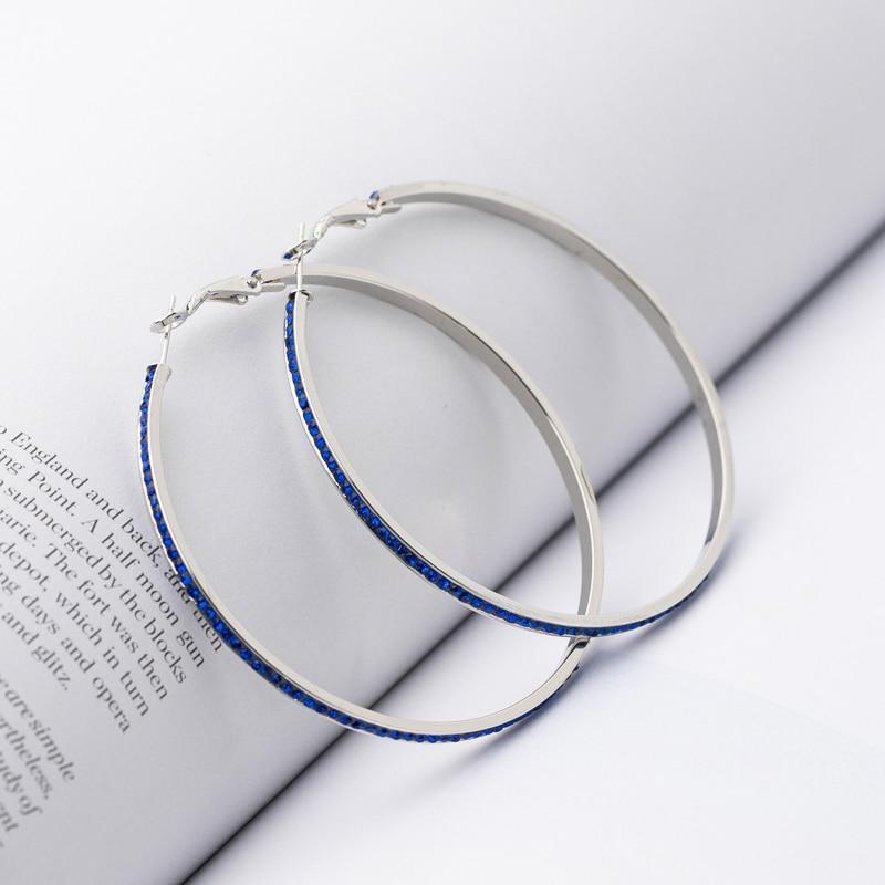 Popular Circle Earrings Hoop Earrings YFJEWE ZW Store