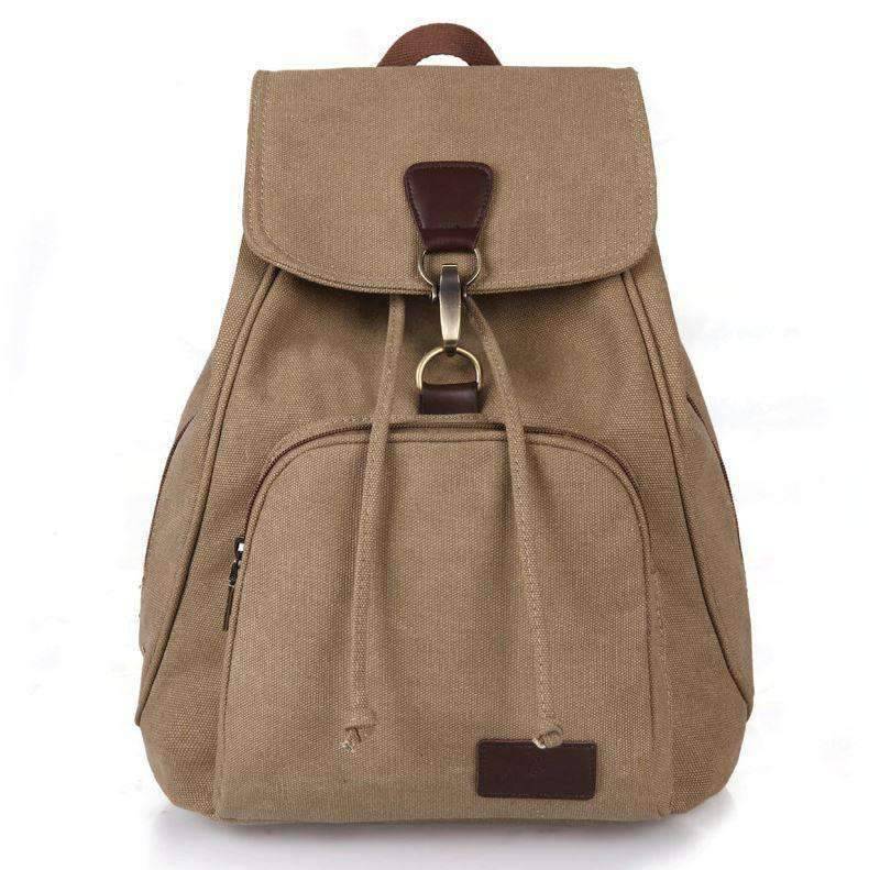 Preppy Style School Bag Canvas Style Backpacks for Women Backpacks CHUWANGLIN Official Store